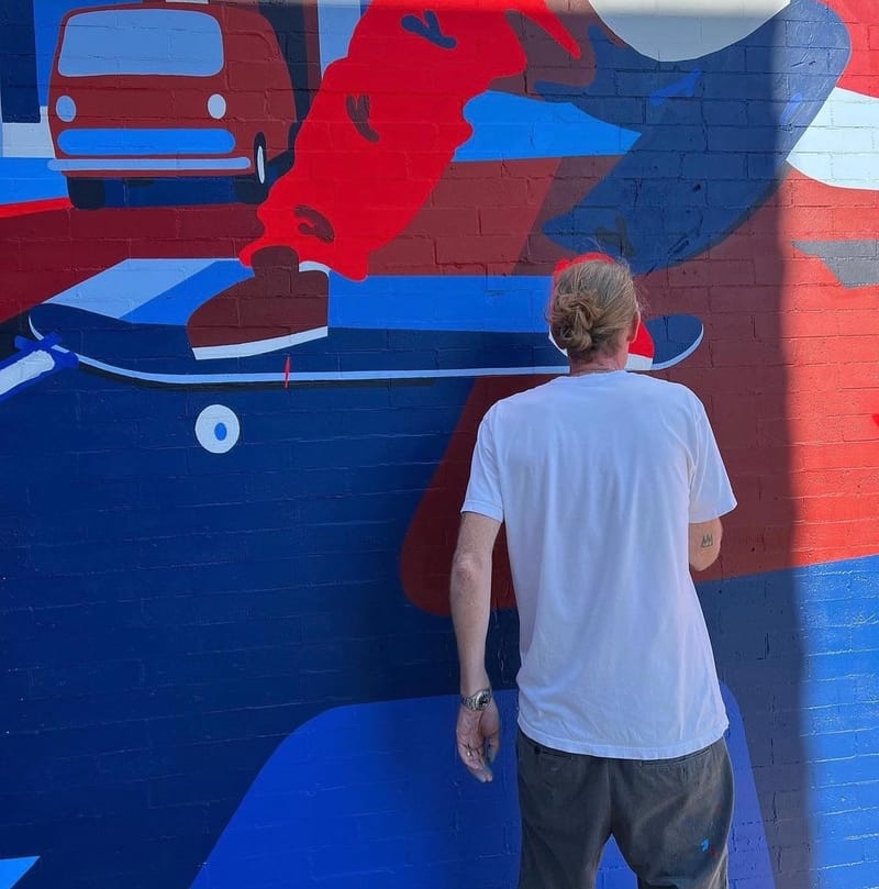 Main Line Art Center: Mural Unveiling and Artist Talk