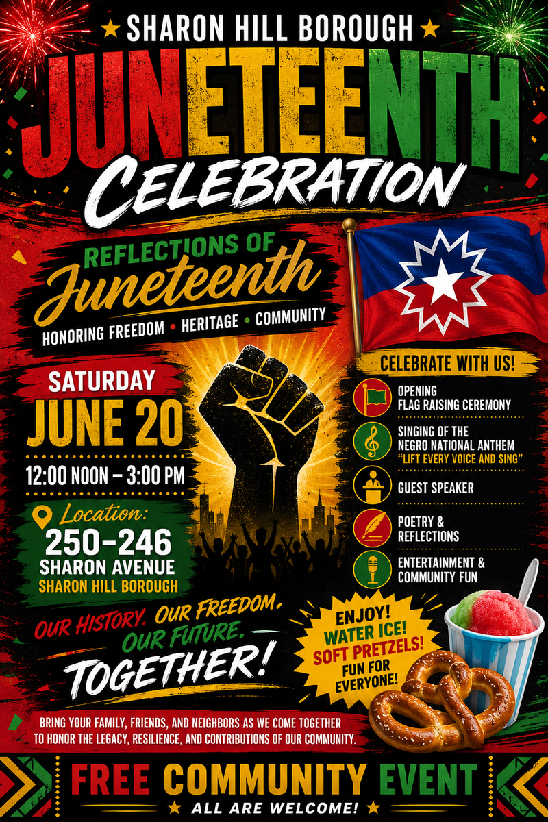 Borough of Sharon Hill: Juneteenth Celebration