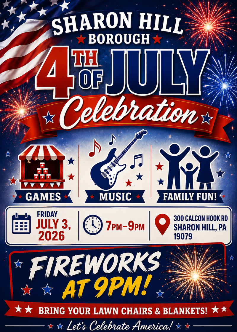 Borough of Sharon Hill: 4th of July Celebration
