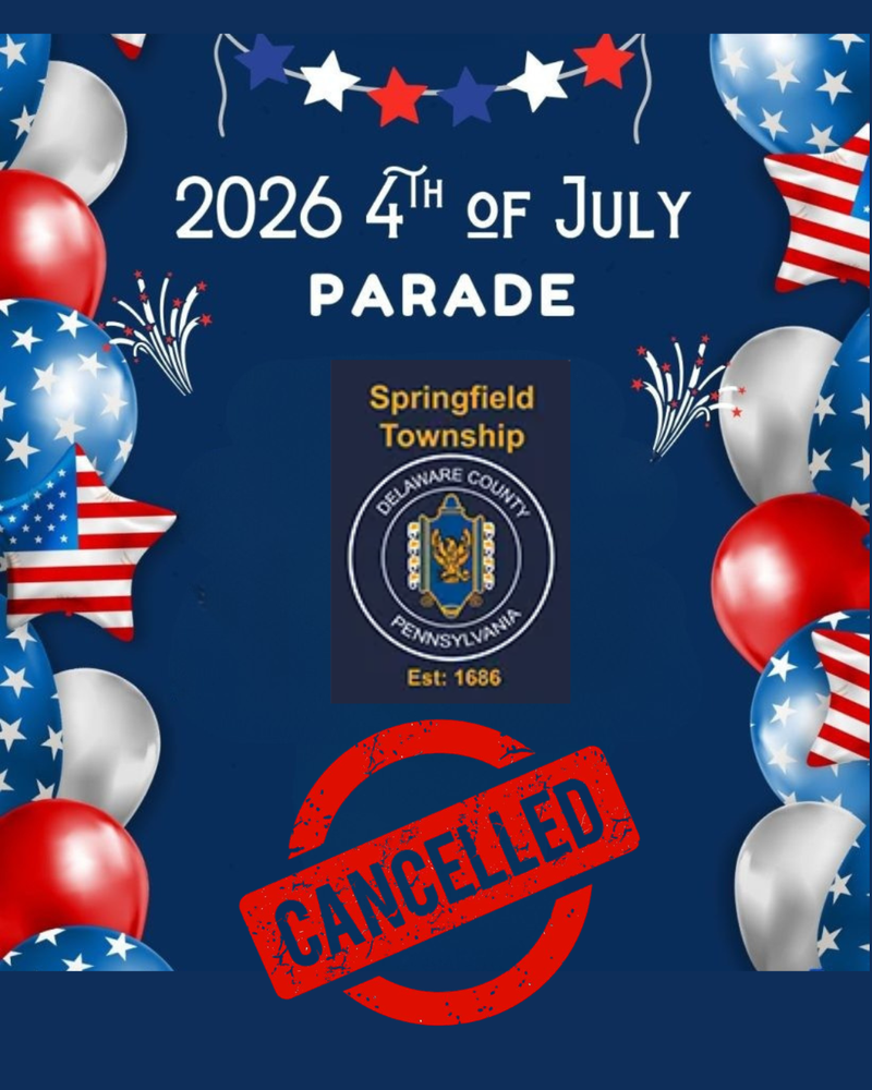 [cancelled] Springfield Township 4th of July Parade