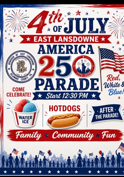 East Lansdowne Borough: 111th July 4th Parade Celebration