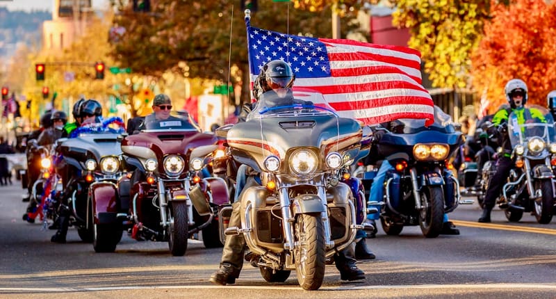 The Wall That Heals® Tour Motorcycle Procession