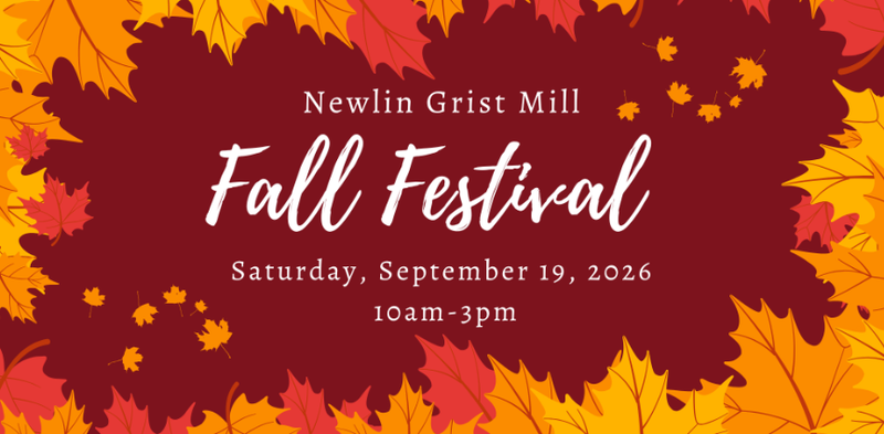 Newlin Grist Mill: Fall Festival