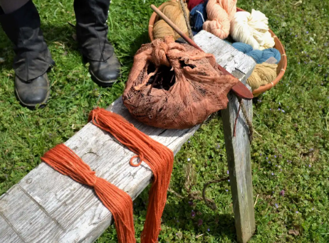 Colonial Pennsylvania Farmstead: Natural Dyeing