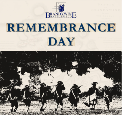 Brandywine Remembrance Day Ceremony - 249th anniversary of the Battle of Brandywine
