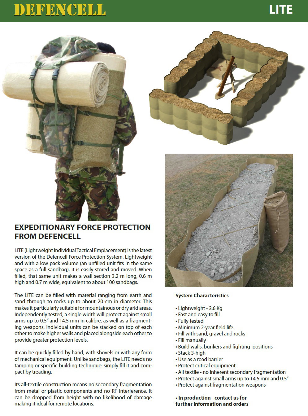 Defencell Lite (100 Sandbags Equivalent)
