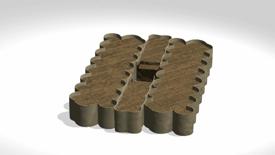 UXO Blast House Configuration