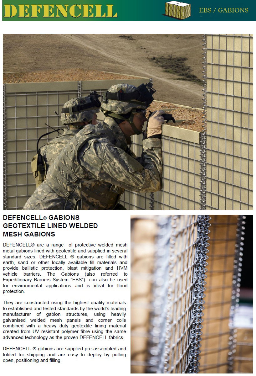 DEFENCELL® Expeditionary Barrier Units (EB Units