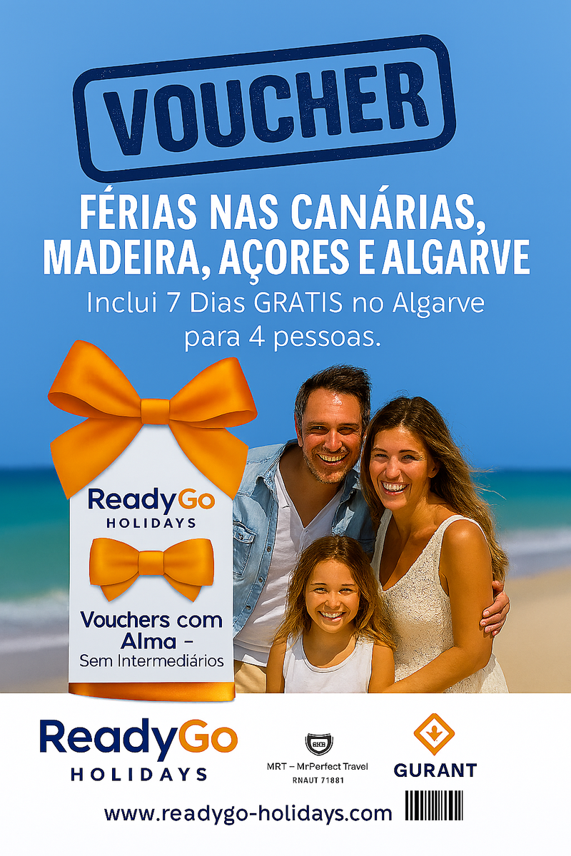 O que o espera no seu Holiday Escape ReadyGO