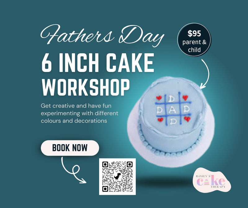 Fathers Day Cake Decorating Workshop