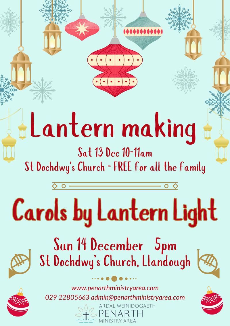 Carols by Lantern Light at St Dochdwy's