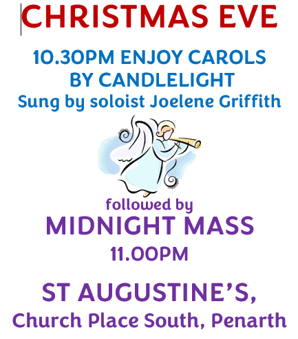 Carols by sung by Guest Soprano Joelene Griffiths