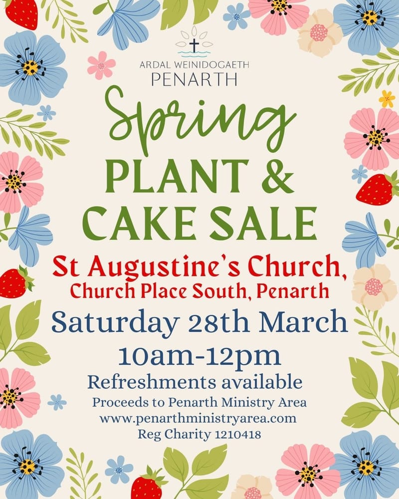 Spring Plant & Cake Sale