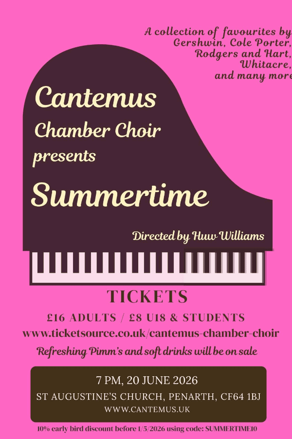 Cantemus Summer Concert