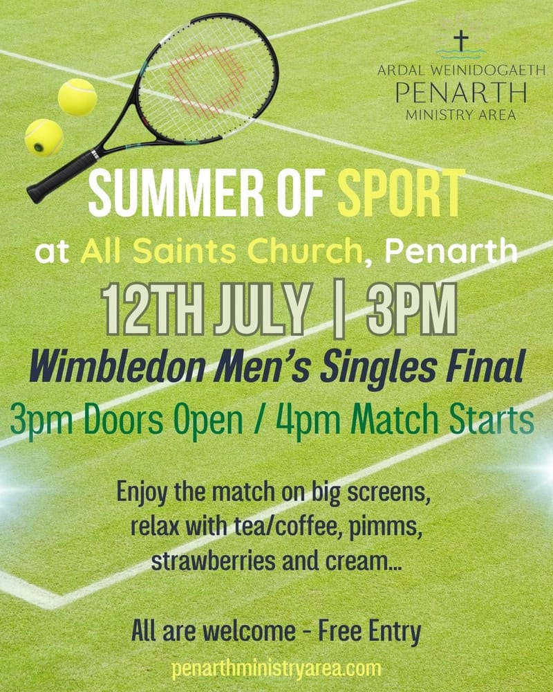 Summer of Sport at All Saints - Wimbledon Men's Singles Final
