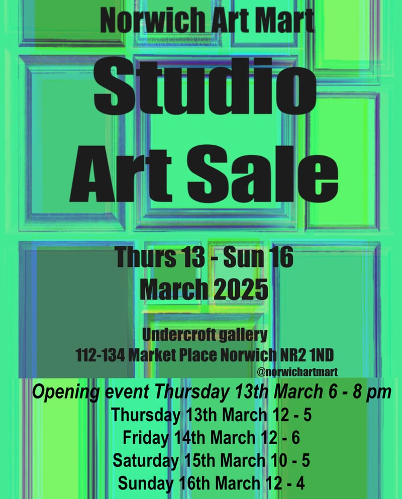 Norwich Studio Sale