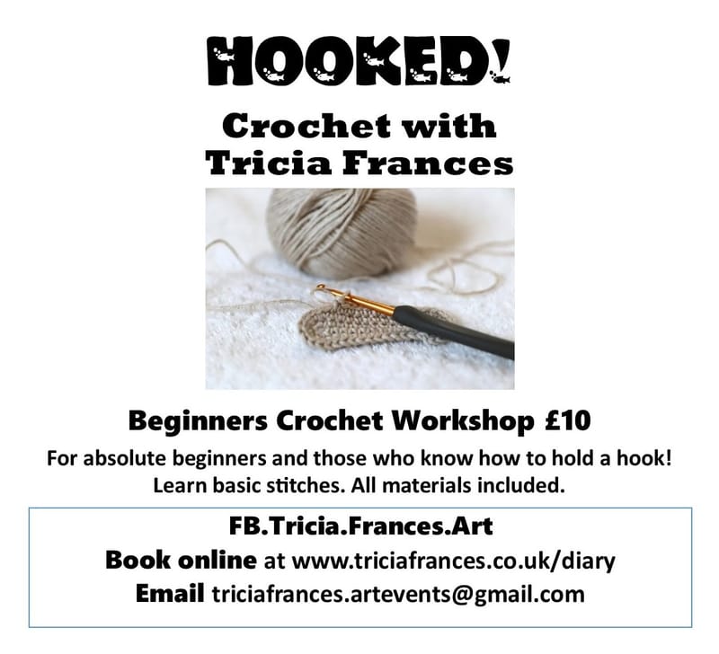 Hooked! Beginners Crochet Workshop. 13 September