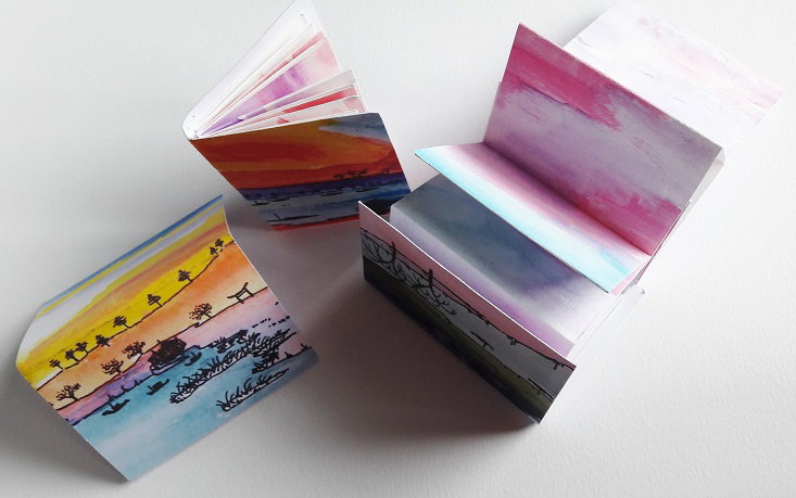 Maze Books & Sumie Sketchbooks Workshop