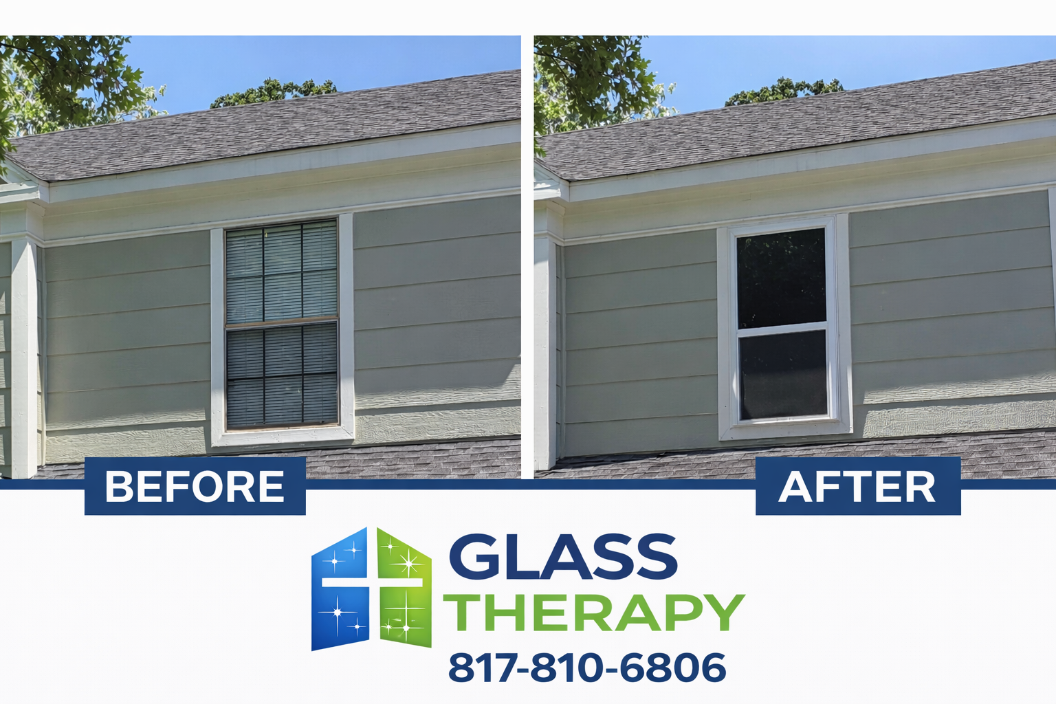 Foggy window replacement in Euless, Texas