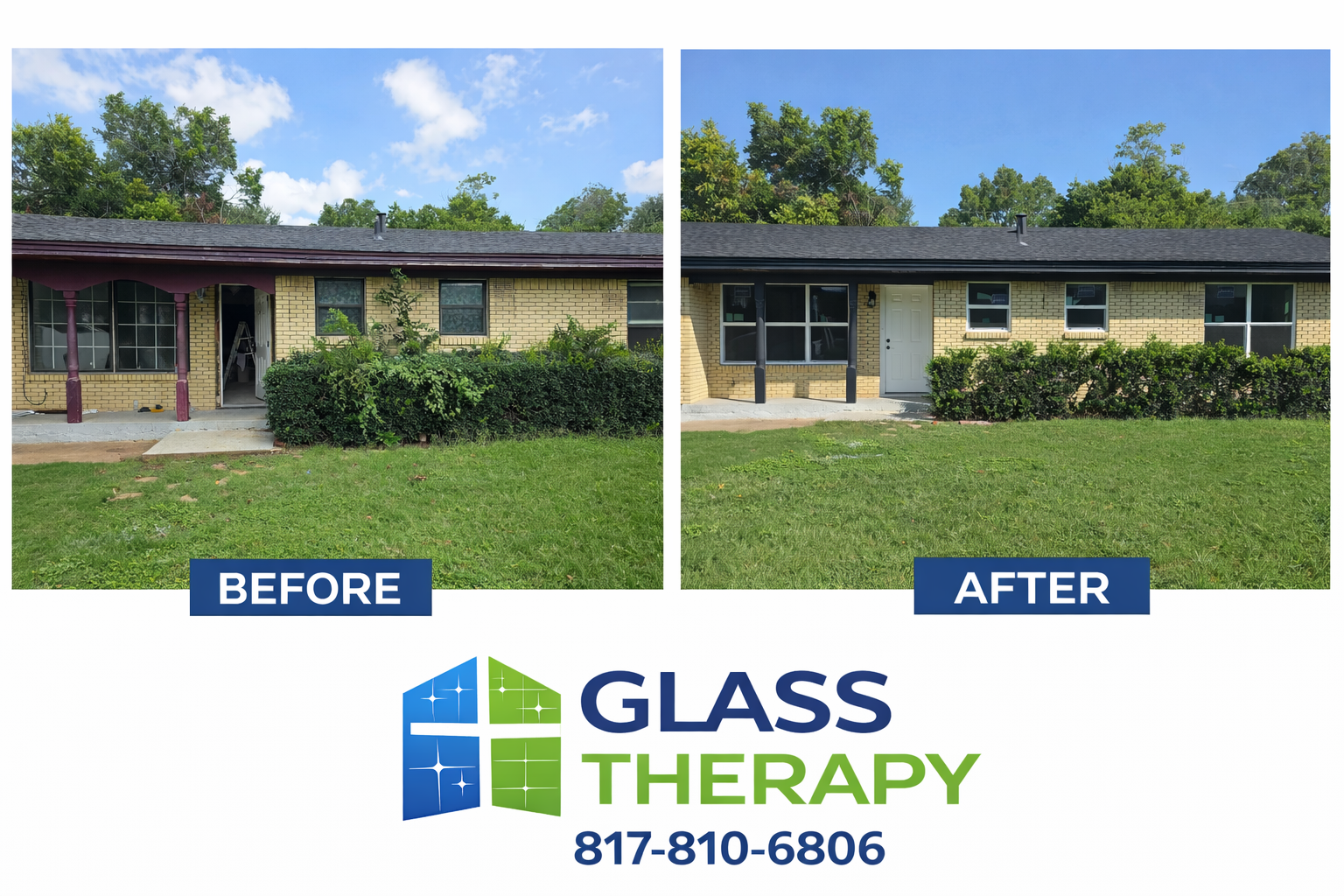Whole home window replacement in Cleburne, Texas