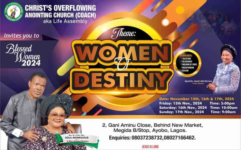 The Blessed Women 2024