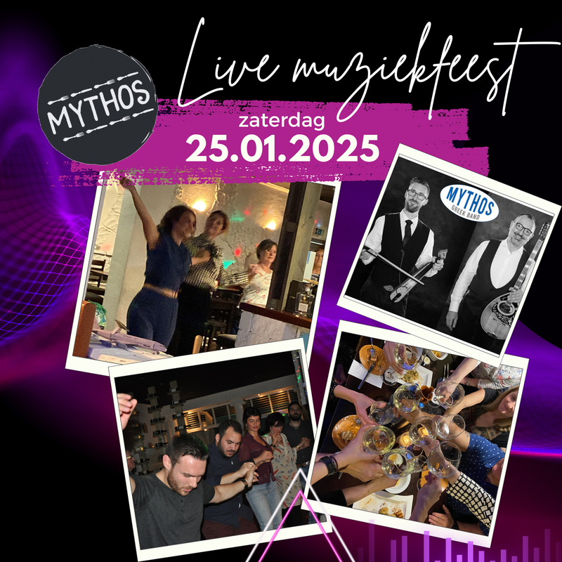 [za 25 jan 2025] Heerlijk eten, live muziek en dans, een avond vol gezelligheid, speciaal voor jou!