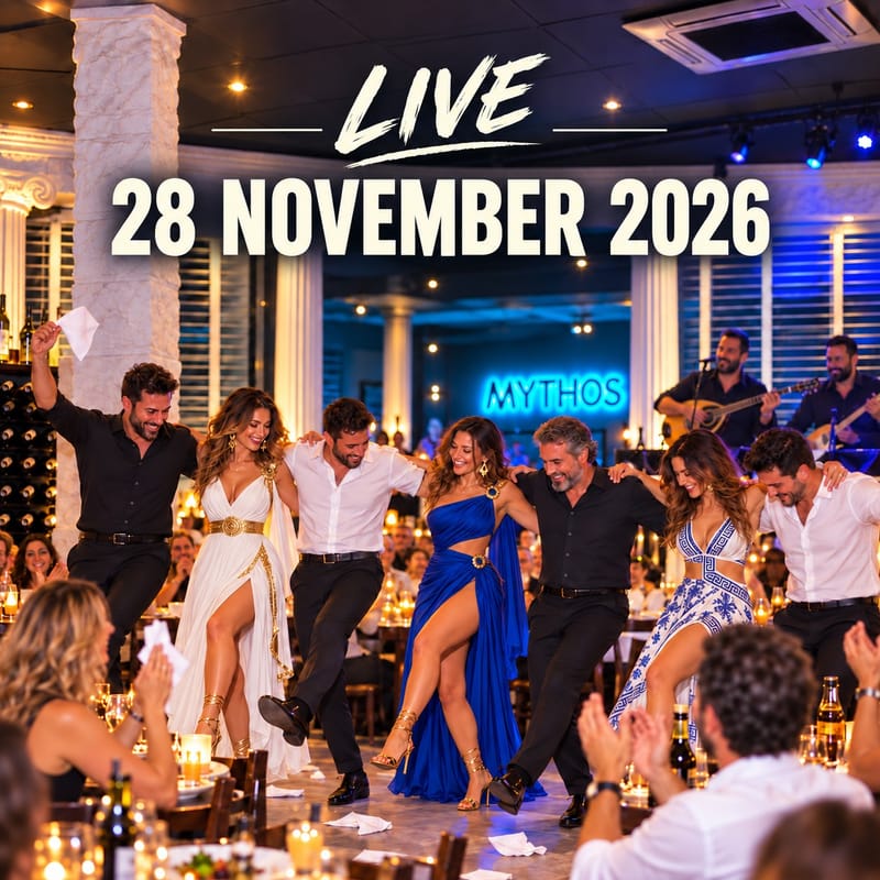 Za 28 nov 2026 – De Goden van de Olympus dalen af naar Mythos!
