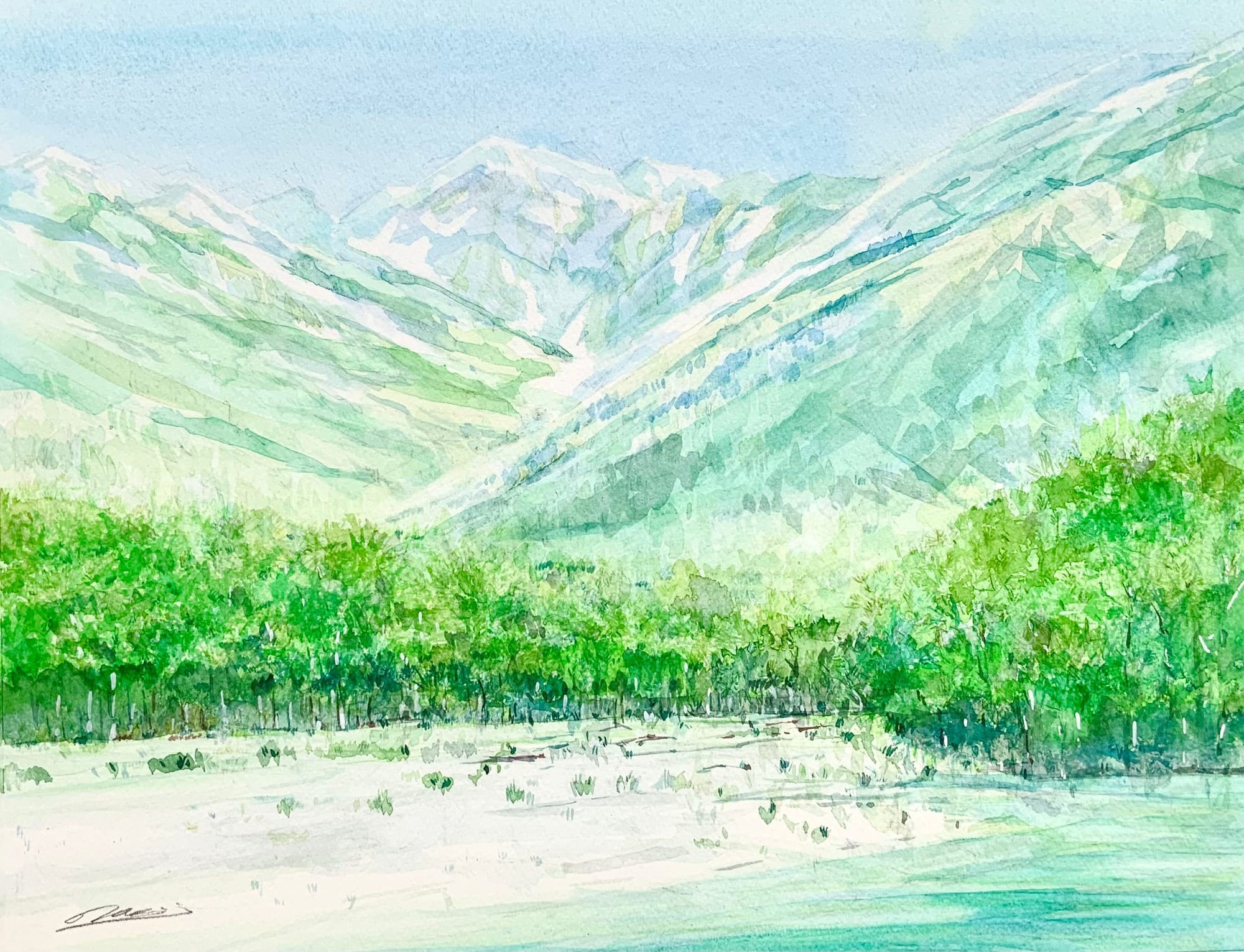【遥かなる山々ーFaraway Mountains】