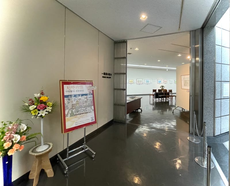 天使の旅ー中村徳男⭐︎水彩画展