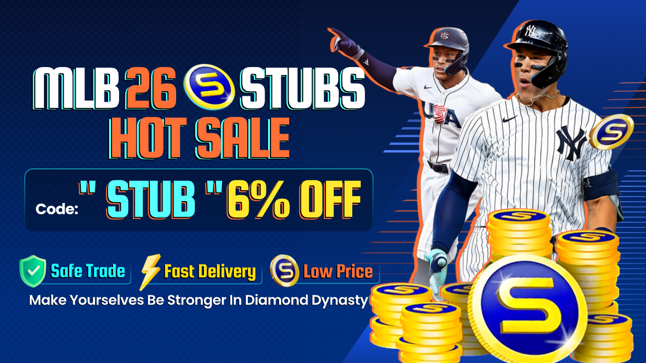 EZG.com is the best choice to buy MLB The Show 26 Stubs