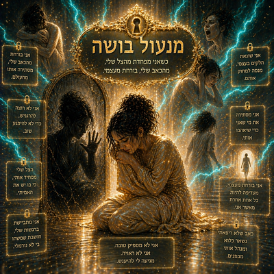 מדרגה 3: מדרגת ה"צל" (עולם האינטגרציה) מנעול הבושה