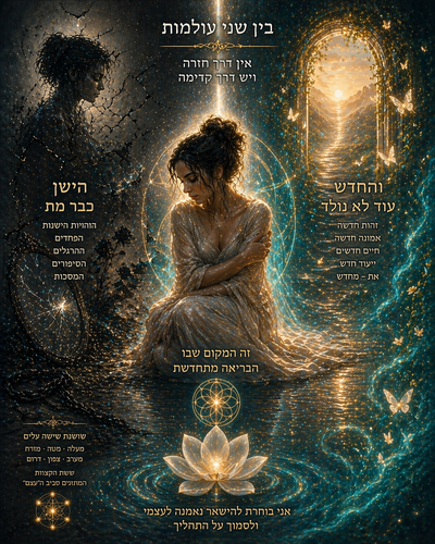 השלב שבו "הישן כבר מת, והחדש עוד לא נולד"