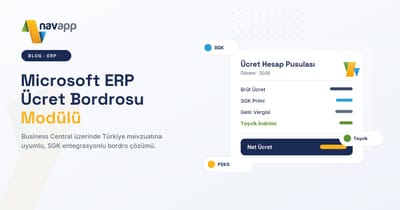 Microsoft ERP Ücret Bordrosu Modülü