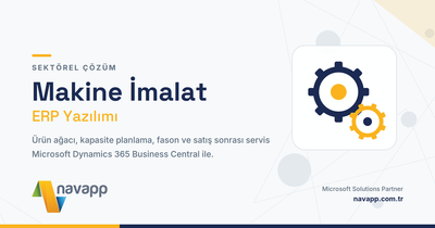Makine İmalat ERP Yazılımı