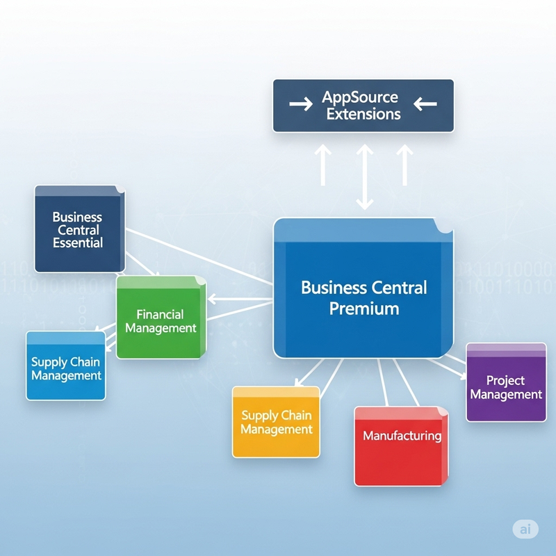 Business Central İçerisinde Hangi Paketler Var?