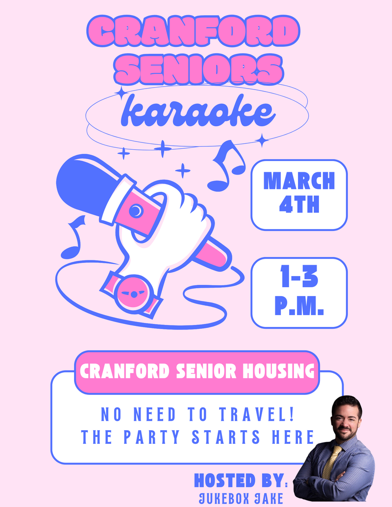 Cranford Senior Housing Karaoke