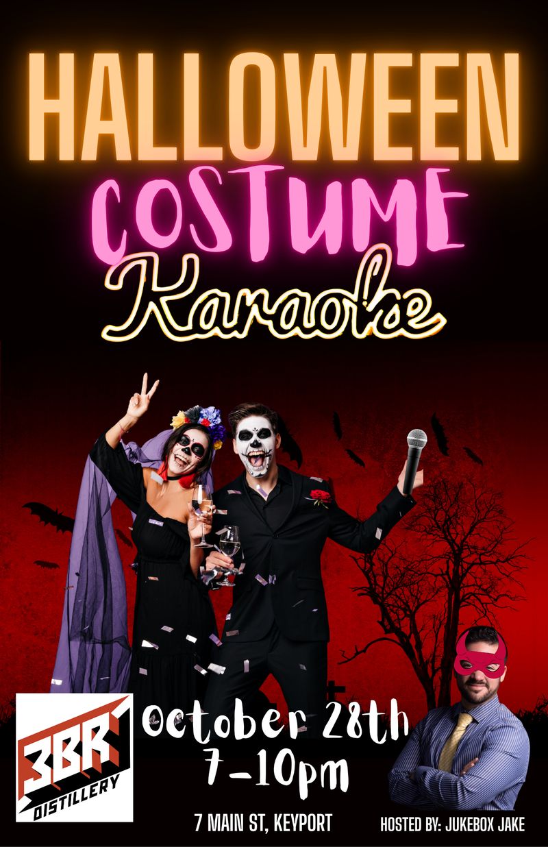 Halloween Costume Karaoke at 3BR Distillery
