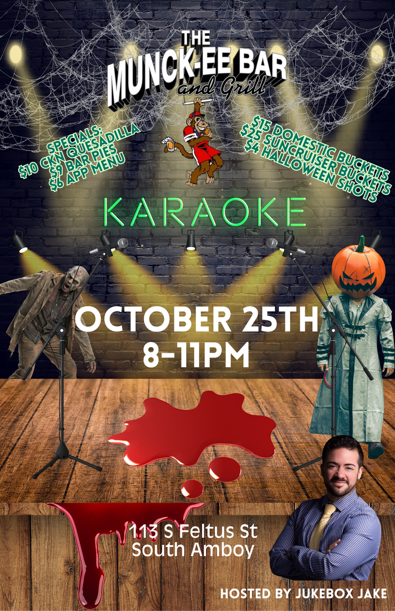 Halloween Karaoke at Munck-ee Bar