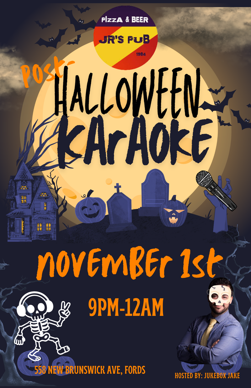 Post-Halloween Karaoke at JR's Pub
