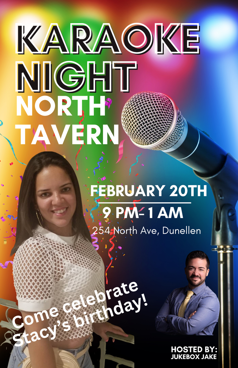 Karaoke Night @ North Tavern! Stacy's Birthday!
