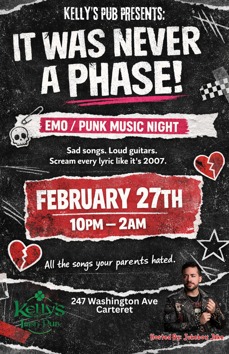Emo/Punk Night at Kelly's Pub