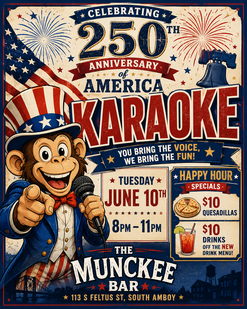 Karaoke Night at The Munckee Bar