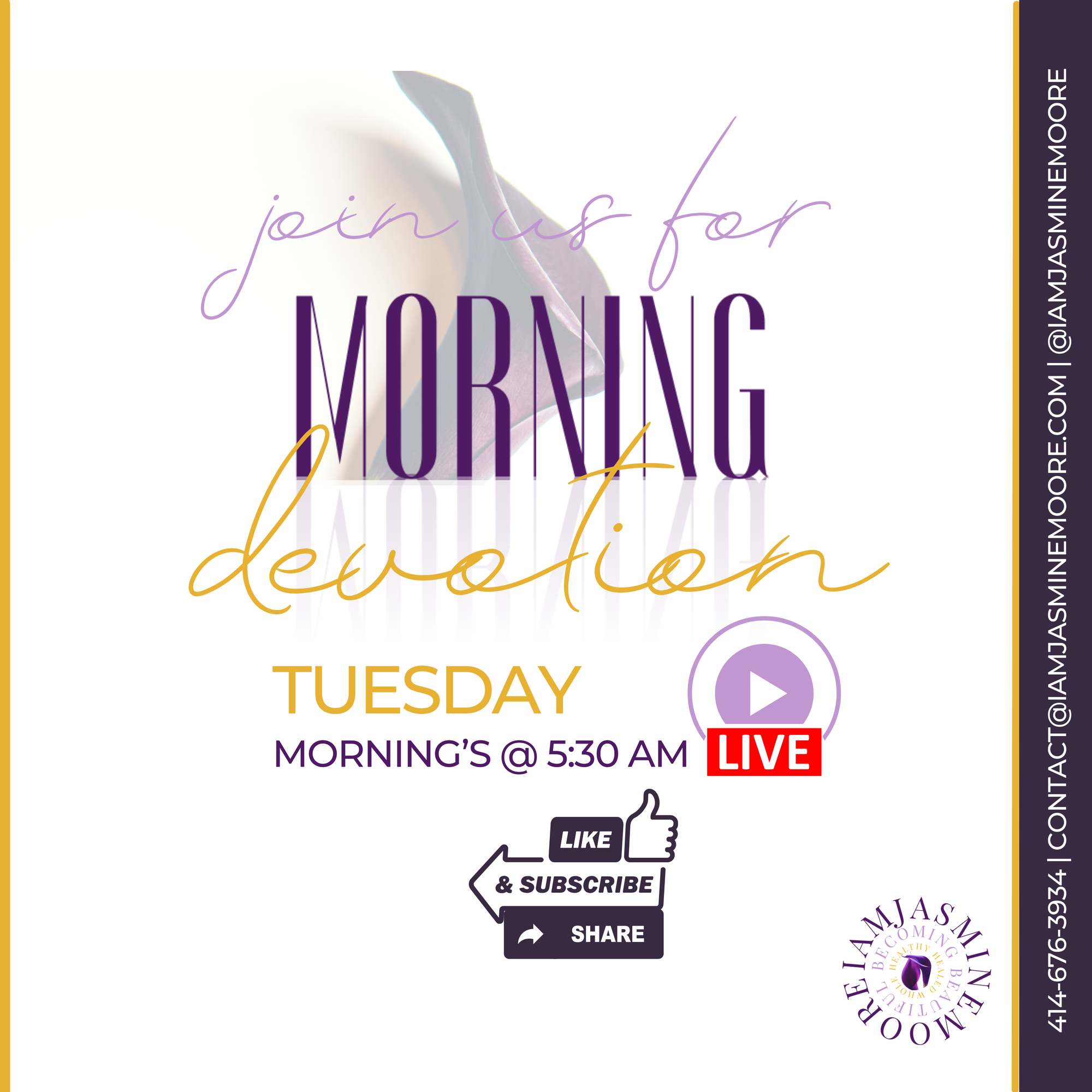 Tuesday Morning Devotion