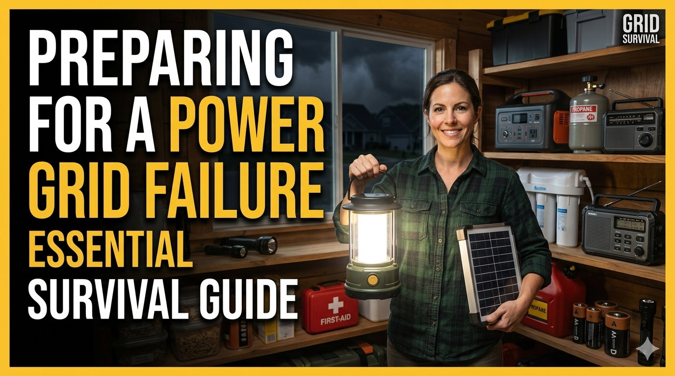 Top 25 Essentials to Prepare for Power Grid Failure at Home