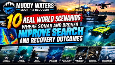 10 Real World Scenarios Where Sonar and Drones Improve Search and Recovery Outcomes