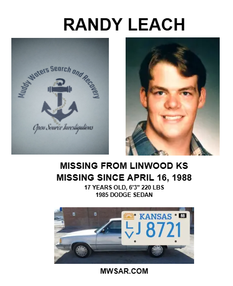 RANDY LEACH LIVE FEED 38 YEARS MISSING