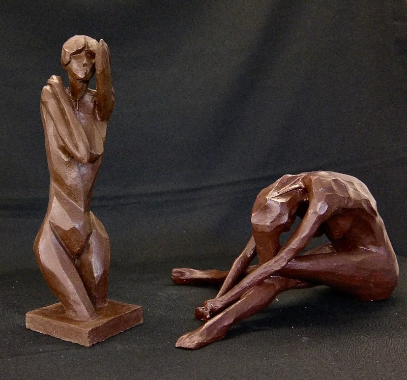 Terres cuites personnages et animaux