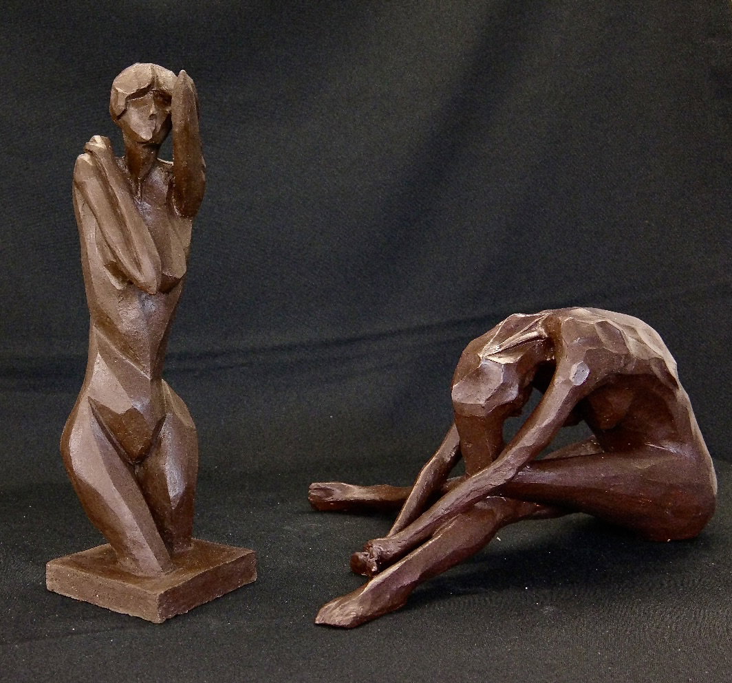 Terracotta figures and animals