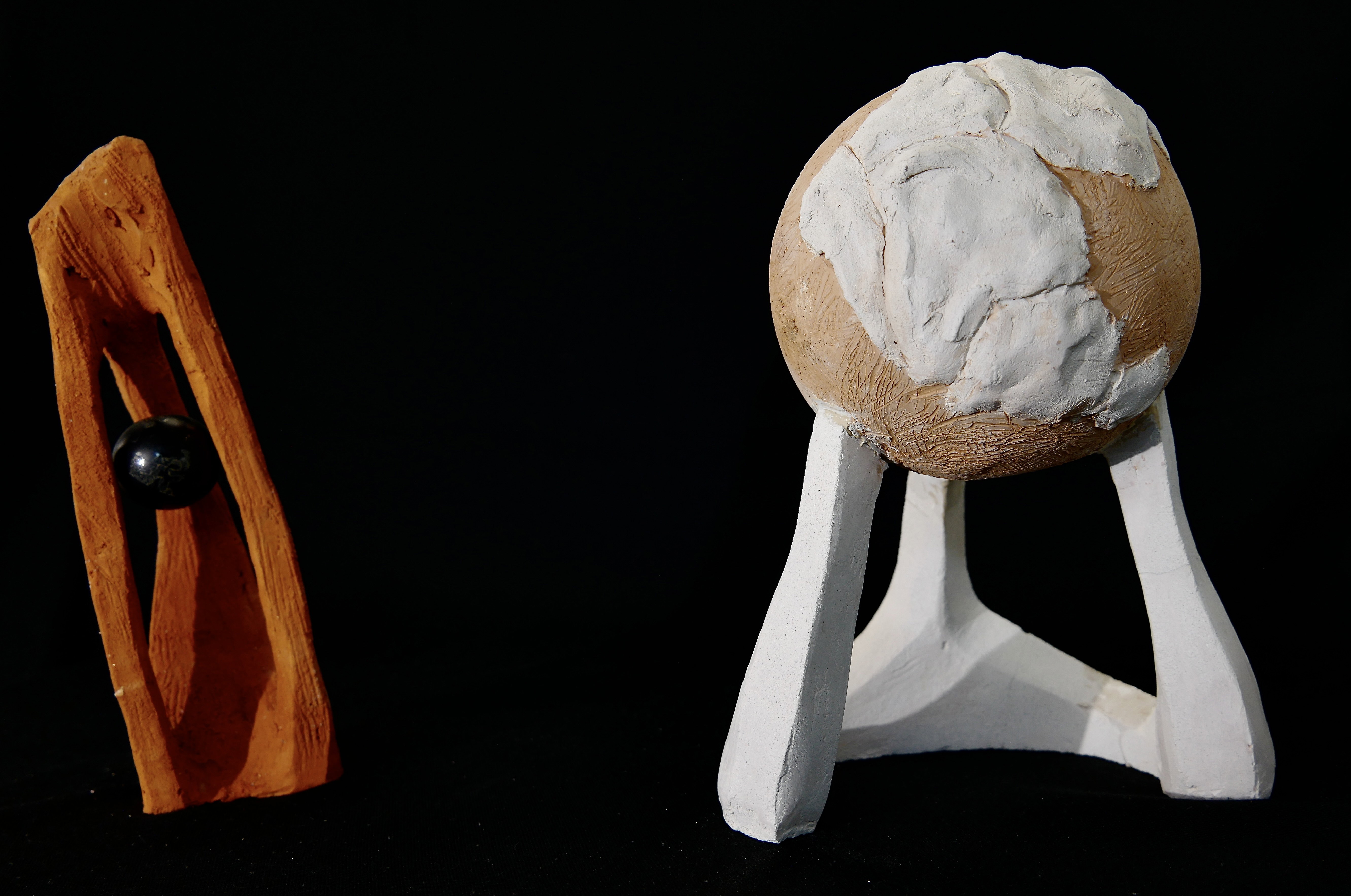 Contemporary themed sculptures