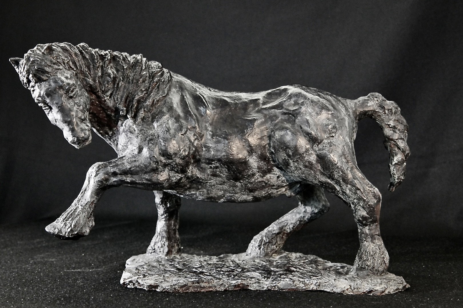 Terracotta figures and animals